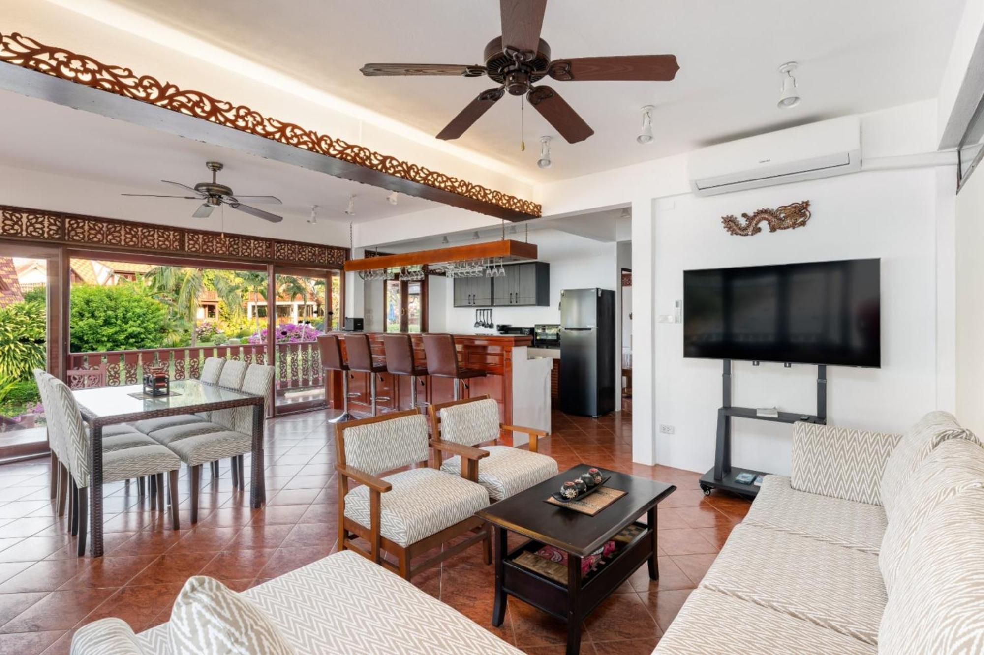 Beachfront Villa, Bang Po Ban Bang Po Exterior foto
