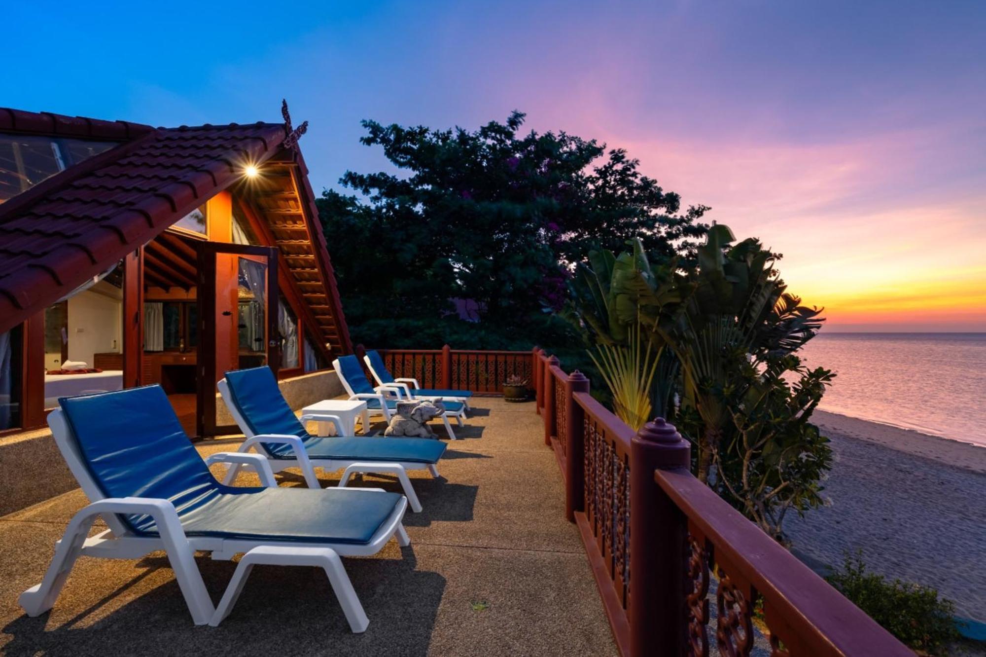 Beachfront Villa, Bang Po Ban Bang Po Exterior foto